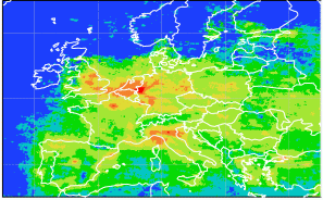 SCIAMACHY tropospheric NO2 above Europe